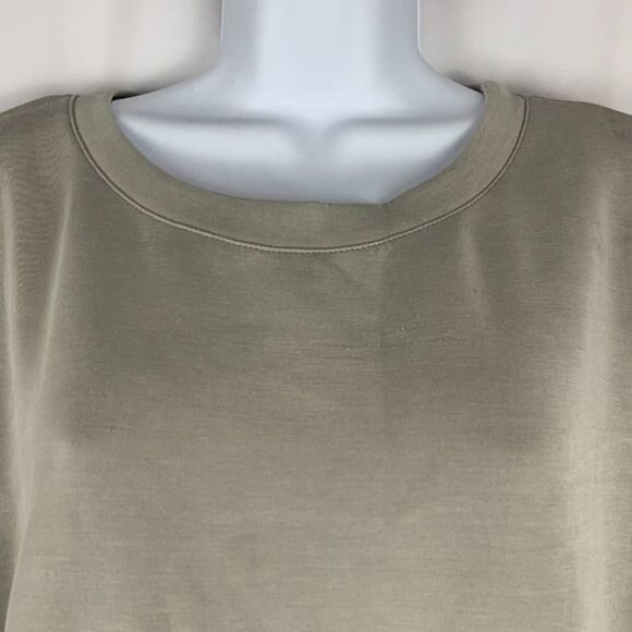 Rachel Zoe Womens Sage Green Drawstring Hem Pullover Top Size Large - Picture 9 of 9